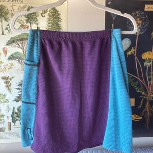 melanzana micrgrid skirt